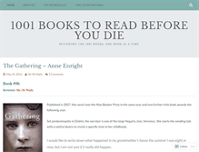 Tablet Screenshot of 1001bookreviews.com